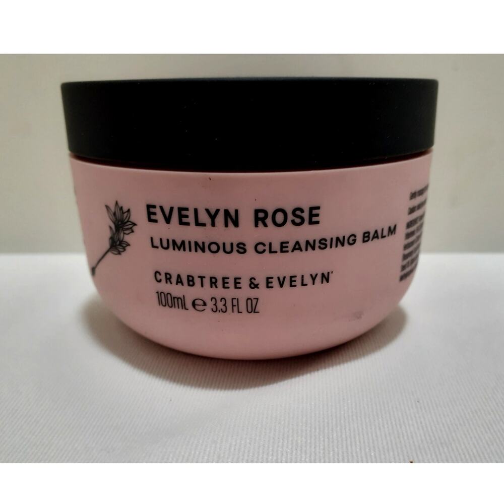 Crabtree & Evelyn Evelyn Rose Luminous Cleansing Balm 3.3 oz
